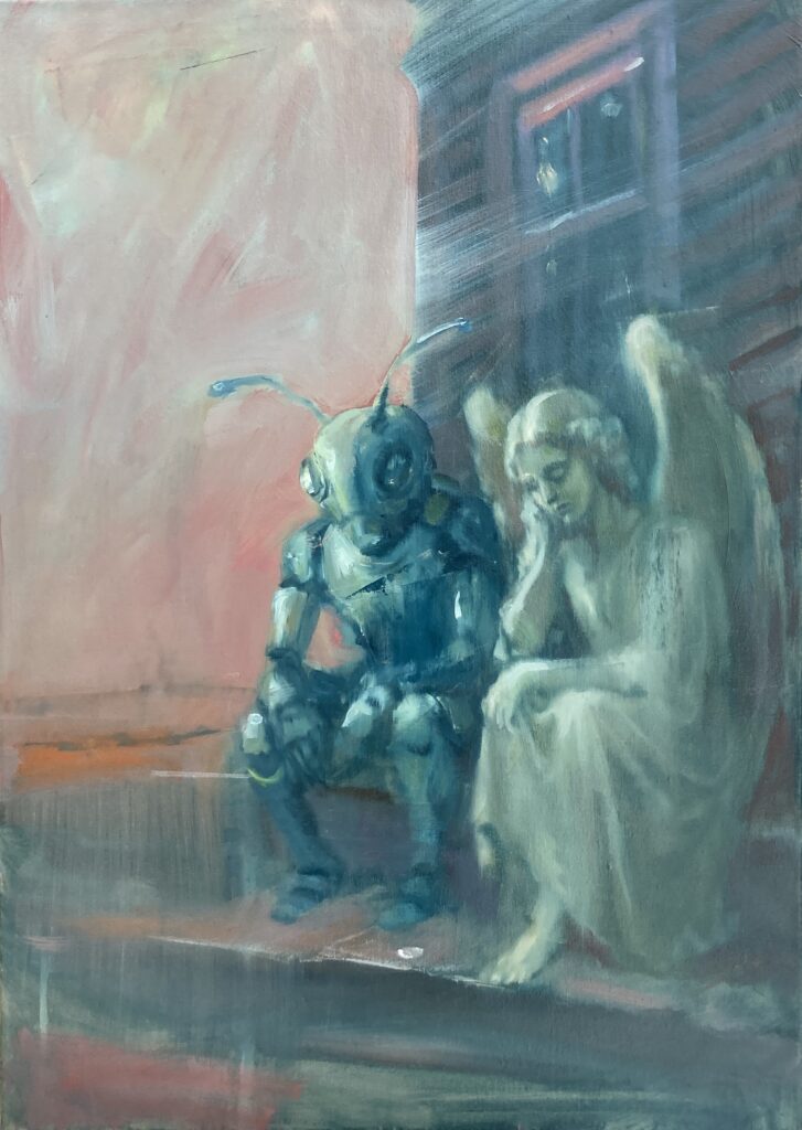Angel with Robobeetle 462
